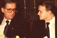 Dr. H. Flunkert (rechts), E. Andersen